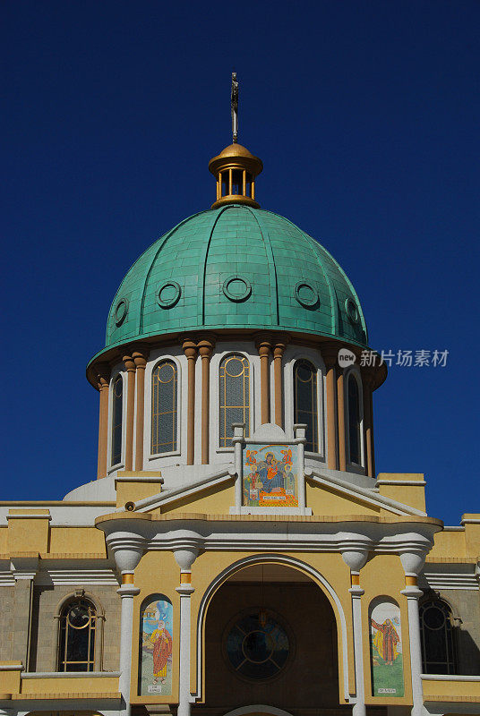 埃塞俄比亚亚的斯亚贝巴:Bole Medhane Alem大教堂